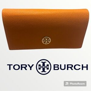 EUC Tory Burch Orange sunglasses case beautiful